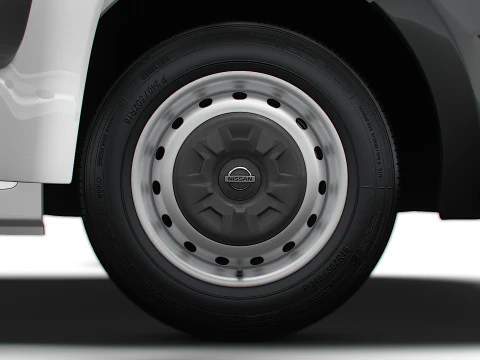 Wnętrze Nissana NV400 Van L1H2 HQ 2021 Model 3D