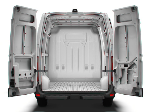 Opel Movano Van L1H2 HQ Interior 2021 3D Модель