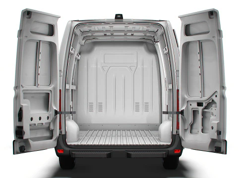 Opel Movano Van L1H2 HQ Interior 2021 3D Model