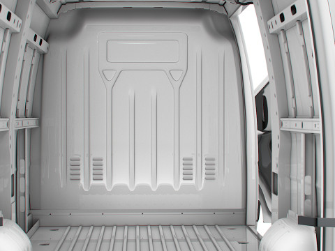 Opel Movano Van L1H2 HQ Interior 2021 3D Модель
