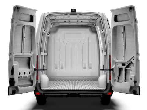 Opel Movano Van L1H2 HQ Interior 2021 3D Модель