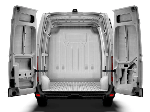 Opel Movano Van L1H2 HQ Interior 2021 3D Model