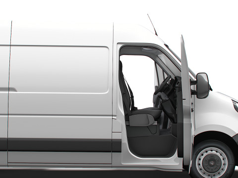 Vauxhall Movano Van L1H2 HQInterior 2021 Model 3D