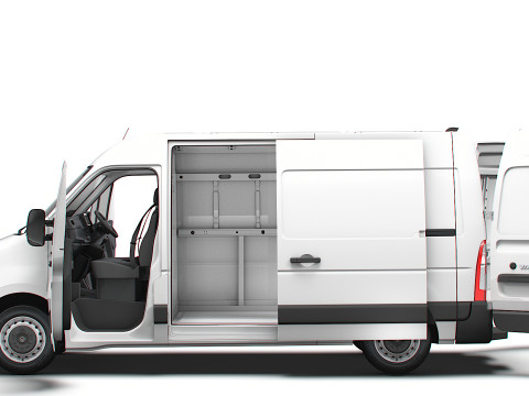 Vauxhall Movano Van L1H2 HQInterior 2021 Model 3D