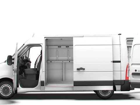 Vauxhall Movano Van L1H2 HQInterior 2021 3D Model