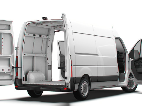 Vauxhall Movano Van L1H2 HQInterior 2021 Model 3D
