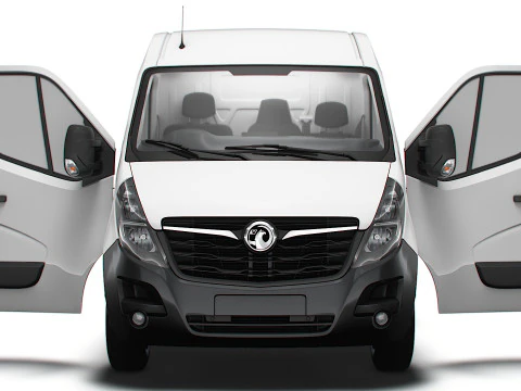 Vauxhall Movano Van L1H2 HQInterior 2021 3D Model
