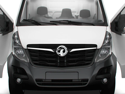 Vauxhall Movano Van L1H2 HQInterior 2021 3D Model