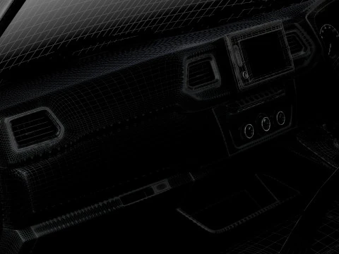Vauxhall Movano Van L1H2 HQInterior 2021 3D Model