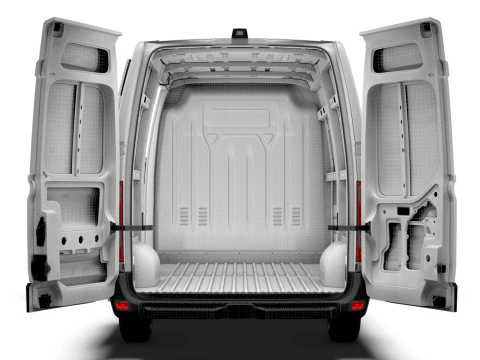Vauxhall Movano Van L1H2 HQInterior 2021 3D Model