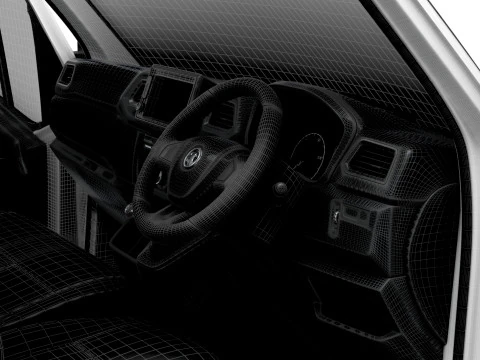 Vauxhall Movano Van L1H2 HQInterior 2021 3D Model