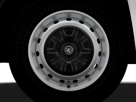 Vauxhall Movano Van L1H2 HQInterior 2021 3D Model