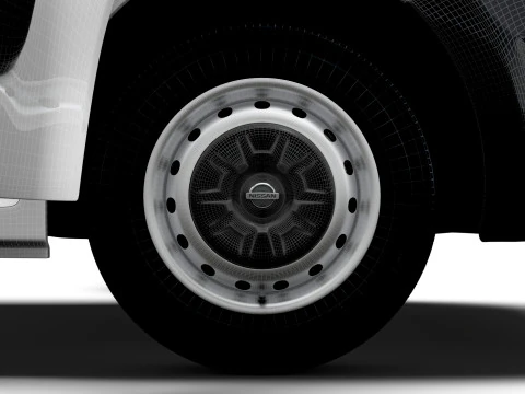 Nissan NV400 Van L3H2 HQ Interior 2021 3D Model