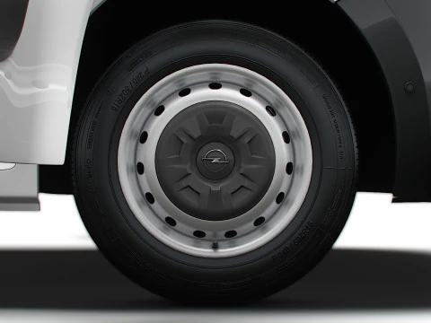 Opel Movano Van L3H2 HQ Interior 2021 3D Model