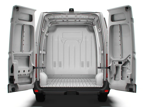 Opel Movano Van L3H2 HQ Interior 2021 3D Model