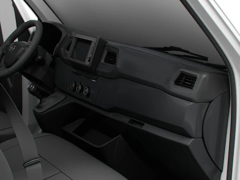 Opel Movano Van L3H2 HQ Interior 2021 3D Model