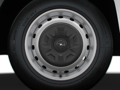 Opel Movano Van L3H2 HQ Interior 2021 3D Model