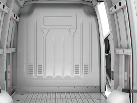 Opel Movano Van L3H2 HQ Interior 2021 3D Model