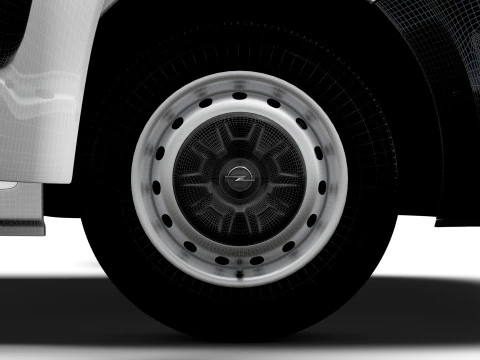 Opel Movano Van L3H2 HQ Interior 2021 3D Model