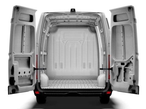 Opel Movano Van L3H2 HQ Interior 2021 3D Model