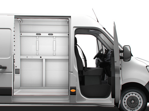 Renault Master Van L3H2 HQInterior 2023 3Dモデル