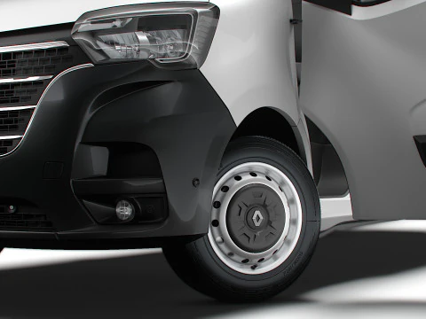 Renault Master Van L3H2 HQInterni 2023 Modello 3D