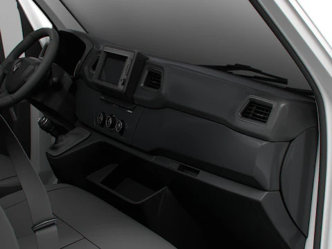 Renault Master Van L3H2 HQInterni 2023 Modello 3D