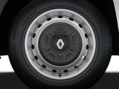 Renault Master Van L3H2 HQInterni 2023 Modello 3D