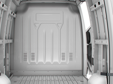 Renault Master Van L3H2 HQInterior 2023 3Dモデル