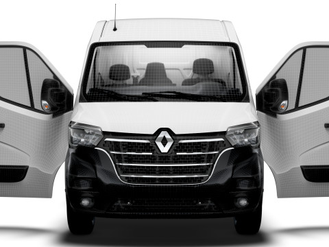 Renault Master Van L3H2 HQInterior 2023 3Dモデル