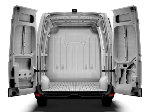 Renault Master Van L3H2 HQInterior 2023 3Dモデル