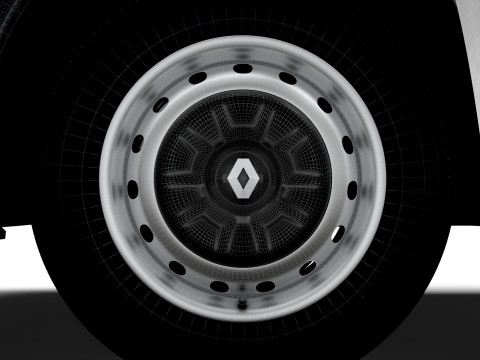 Renault Master Van L3H2 HQInterior 2023 3Dモデル