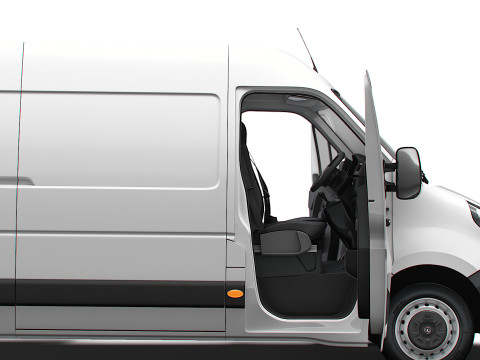 Vauxhall Movano Van L3H2 HQ Interior 2021 Modello 3D