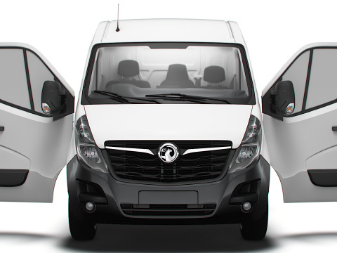 Vauxhall Movano Van L3H2 HQ Interior 2021 Modello 3D