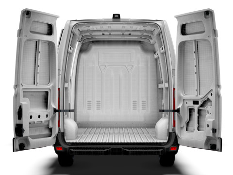 Vauxhall Movano Van L3H2 HQ Interior 2021 Modello 3D