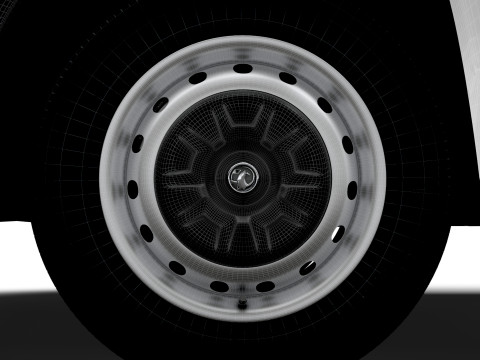 Vauxhall Movano Van L3H2 HQ Interior 2021 Modello 3D