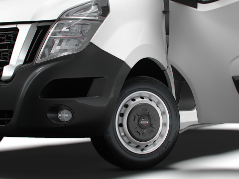 Nissan NV400 Van L3H2 RWD HQ Interior 2021 3D Model