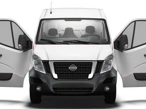 Nissan NV400 Van L3H2 RWD HQ Interior 2021 3D Model