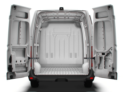 Nissan NV400 Van L3H2 RWD HQ Interior 2021 3D Model