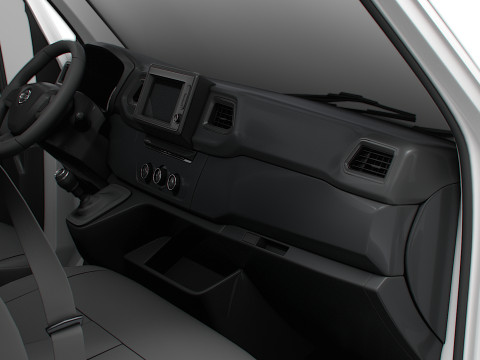 Nissan NV400 Van L3H2 RWD HQ Interior 2021 3D Model