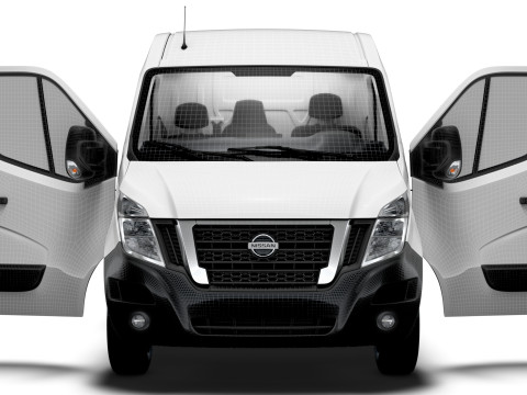 Nissan NV400 Van L3H2 RWD HQ Interior 2021 3D Model