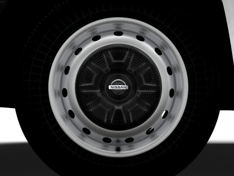 Interni Nissan NV400 Van L3H2 RWD HQ 2021 Modello 3D
