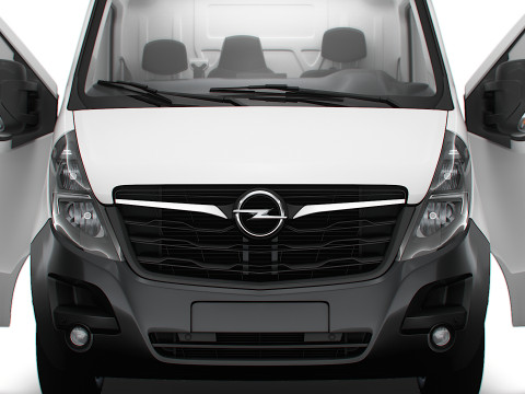 Opel Movano Van L3H2 RWD HQ Interior 2021 3D Model