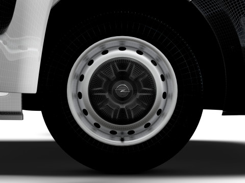 Opel Movano Van L3H2 RWD HQ Interior 2021 3D Model