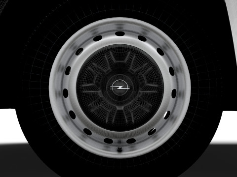 Opel Movano Van L3H2 RWD HQ Interior 2021 3D Model