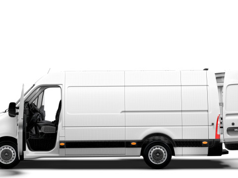 Renault Master Van L3H2 RWD HQInterior 2023 Model 3D