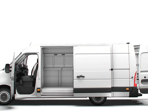 Vauxhall Movano Van L3H2 RWD HQInterior 2021 3D Model