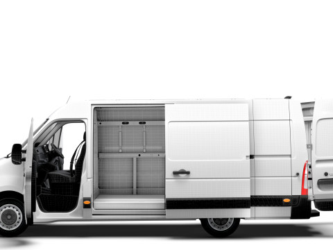 Vauxhall Movano Van L3H2 RWD HQInterior 2021 Modelo 3D