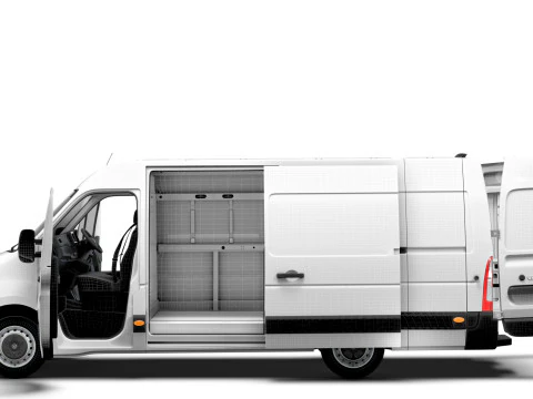 Vauxhall Movano Van L3H2 RWD HQInterior 2021 3D Model