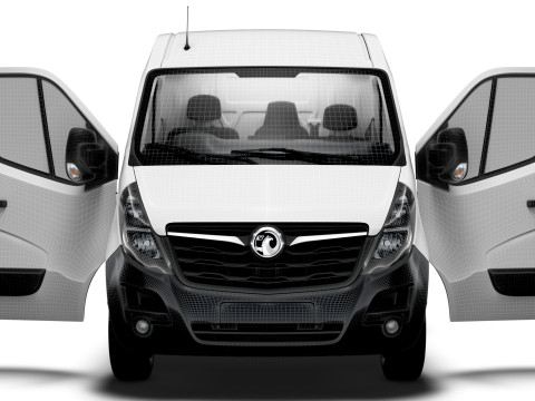 Vauxhall Movano Van L3H2 RWD HQInterior 2021 3D Model in Van and Minivan 3DExport